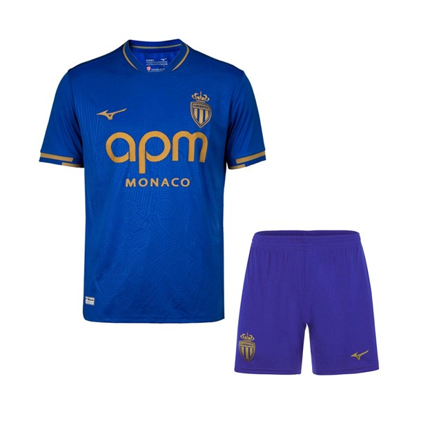 Camiseta AS Monaco 2ª Niño 2025/26